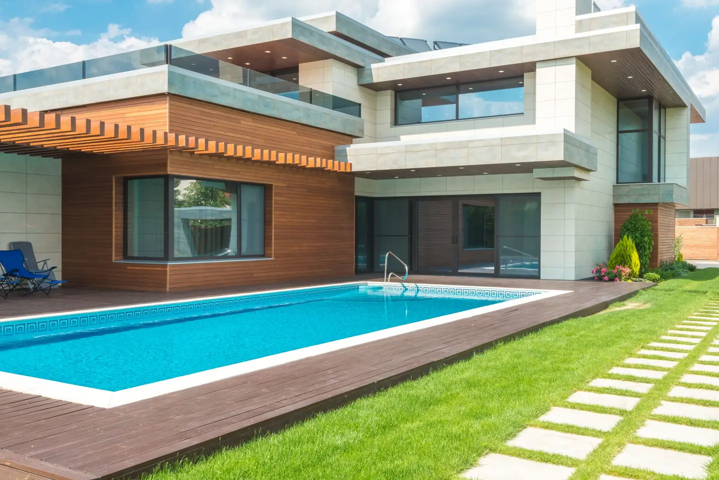 Swimming pool built in Middle Brother, NSW